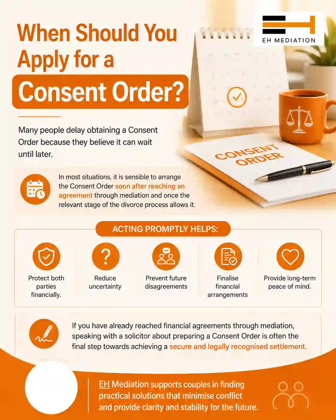 When Should You Apply for a Consent Order Frome?